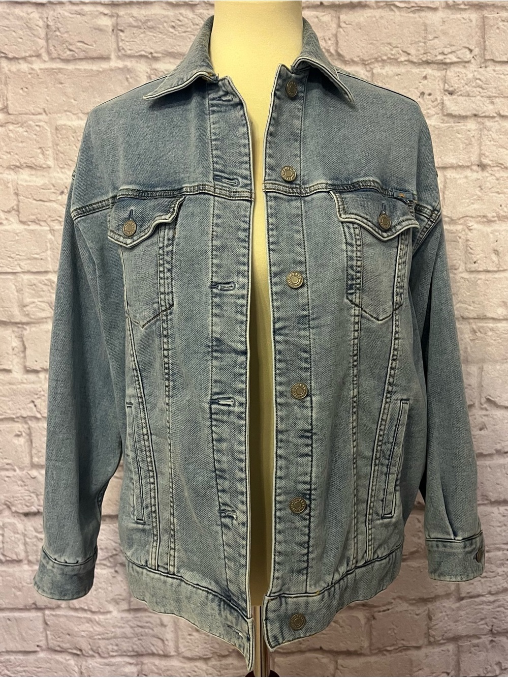 Stretch Terry Trucker Jacket - Picture 3 of 6